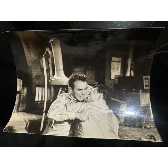 Vintage The Young Lions 1958 Montgomery Clift Fight Scene Movie Still Photo - Picture 2 of 14